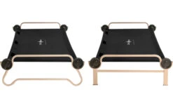 Disc-O-Bed Stockbett XL Schwarz -Campingmöbel Geschäft 278919 2303416