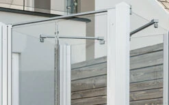 Breuer Exo Set Gartendusche / Outdoordusche Geschlossen Mit Pendeltür Silber Matt 11 Breuer Exo Set Gartendusche / Outdoordusche Geschlossen Mit Pendeltür Silber Matt -Campingmöbel Geschäft 306174 2079404 1