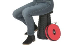 Wedo Sittogo Teleskophocker Rot -Campingmöbel Geschäft 333926 2206197