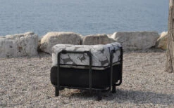 One Bar Element 1 Aufblasbarer Sessel / Sitzelement Light Grey / Red -Campingmöbel Geschäft 365645 2413625 4