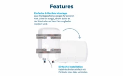 Fothermo Photovoltaischer Caravan Boiler 10 Liter -Campingmöbel Geschäft 617299 4335363