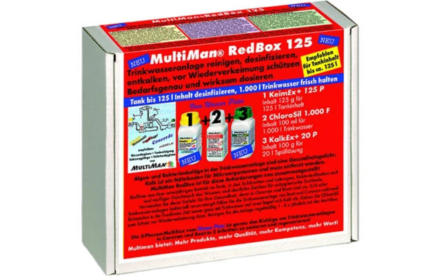 MultiMan MultiBox RedBox 125 Trinkwasser Desinfektion 3 MultiMan MultiBox RedBox 125 Trinkwasser Desinfektion