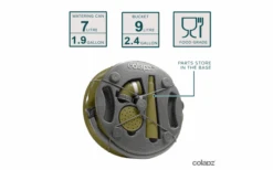 Colapz Faltbare Gießkanne Und Eimer Olive Green -Campingmöbel Geschäft 678096 4850954