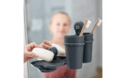 Koziol Loop Seifenschale Mit Saugnapf Ash Grey -Campingmöbel Geschäft 735590 4917173